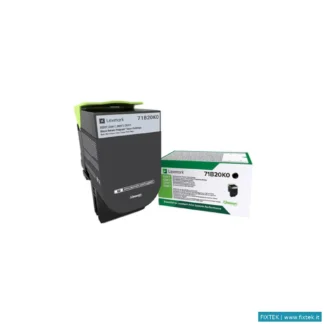 Toner Lexmark Lexmark Toner Nero Per Cs/Cx 317/417/517 3000PAG Return Program