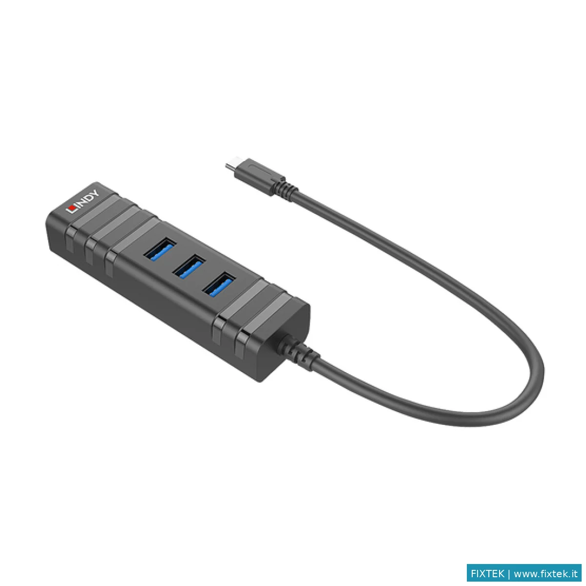 Adattatori Lindy Lindy Adattatore USB 3.1 Hub E Gigabit Ethernet Rj-45 3P USB Tipo A Con USB 3.1 Tip