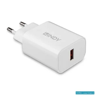 Caricabatterie Lindy Lindy Alimentatore USB Tipo A, 18W