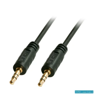 Cavi Audio Lindy Lindy Cavo Audio Jack 3.5Mm, M/M, 2MT, Nero