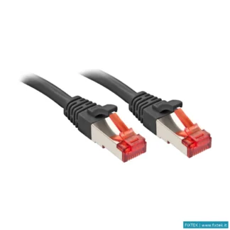 Cavi Di Rete Lindy Lindy Cavo Cat.6 S/Ftp Nero, 1M