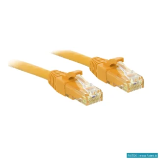 Cavi Di Rete Lindy Lindy Cavo Cat.6 U Utp 0,5M Giallo