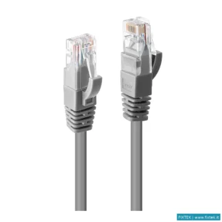 Cavi USB Lindy Lindy Cavo Cat.6 U Utp Grigio 5MT