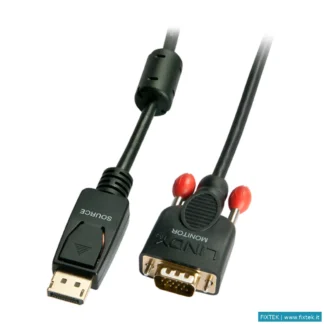 Adattatori Lindy Lindy Cavo Converter Displayport/Vga, 1M