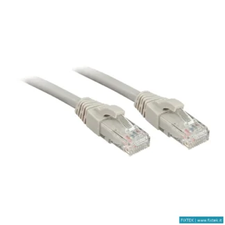 Cavi Di Rete Lindy Lindy Cavo Di Rete Cat 6 0,5Mt U/Utp Grigio Non Schermato