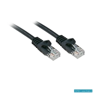 Cavi Di Rete Lindy Lindy Cavo Di Rete Cat.6 U/Utp Basic 1MT Nero