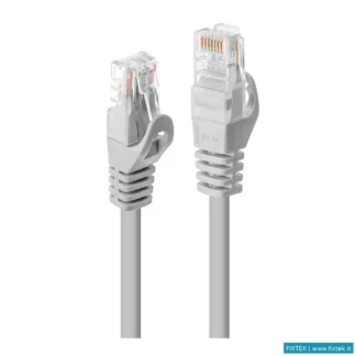 Cavi Di Rete Lindy Lindy Cavo Di Rete Cat.6 U Utp Basic 3MT Connettore RJ45 Non Schermato Grigio