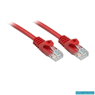 Cavi Di Rete Lindy Lindy Cavo Di Rete Cat 6 U/Utp Rosso 5M