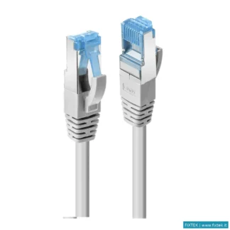 Cavi Di Rete Lindy Lindy Cavo Di Rete Cat.6A S/Ftp Lszh Grigio, 0.5M