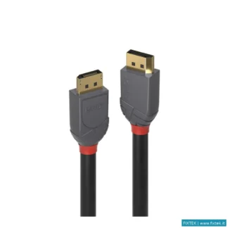 Cavi Hdmi/Vga/Dvi/Dp Lindy Lindy Cavo Displayport 1,4 Anthra Line 2MT