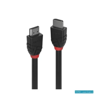 Cavi Hdmi/Vga/Dvi/Dp Lindy Lindy Cavo HDMI High Speed Black Line 1MT