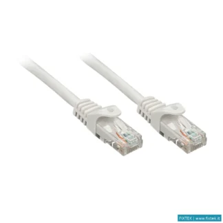 Cavi Di Rete Lindy Lindy Cavo Patch Cat.5E U Utp 2MT Grigio Con Connettore RJ45