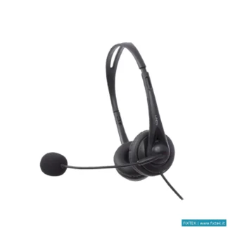 Cuffie E Microfoni Lindy Lindy Cuffia USB Con Microfono Incorporato, Controllo In-Line Volume E Muto