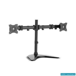 Accessori TV Link Link Braccio Supporto Da Tavolo Con Base Per 2 Monitor 13-27