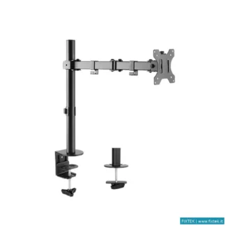 Accessori TV Link Link Braccio Supporto Da Tavolo Con Morsa A Due Snodi Per Video 13-32" Fino A 8 Kg