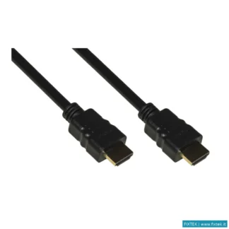 Cavi Hdmi/Vga/Dvi/Dp Link Link Cavo HDMI 4KX2K 30HZ 3D+ETHERNET Contatti Dorati Mt 15 Colore Nero