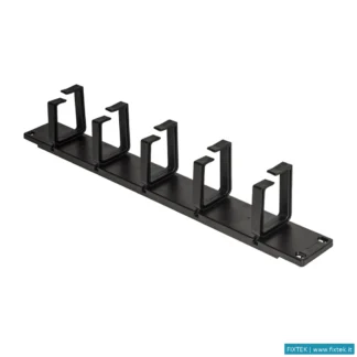 Armadi Rack Accessori Link Link Listello Guidacavi Per Armadi 19" (1 Unita) Nero Con 5 Anelli Removi