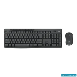 Tastiere Logitech Logitech Bundle Tastiera Wireless+Mouse Desktop Mk295 Silent Combo, Usb, Layout It