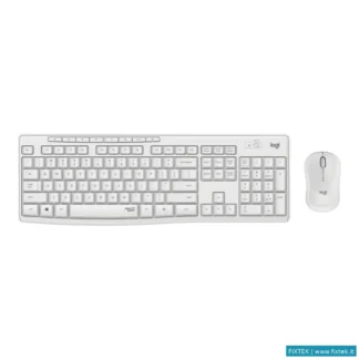 Tastiere Logitech Logitech Bundle Tastiera Wireless+Mouse Desktop Mk295 Silent Combo, Usb, Layout It