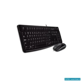 Tastiere Logitech Logitech Bundle USB Mouse + Tastiera Mk120