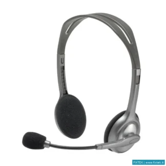 Cuffie E Microfoni Logitech Logitech Cuffie Con Microfono H110, Jack 3.5Mm