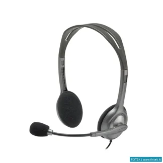 Cuffie E Microfoni Logitech Logitech Cuffie Con Microfono H111, Jack 3.5Mm