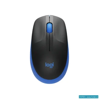 Mouse Logitech Logitech Mouse Wireless M190 Full-Size, Ottico, Usb, Blu