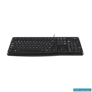 Tastiere Logitech Logitech Oem Keyboard K120 For Business U.s. International Layout Nera USB