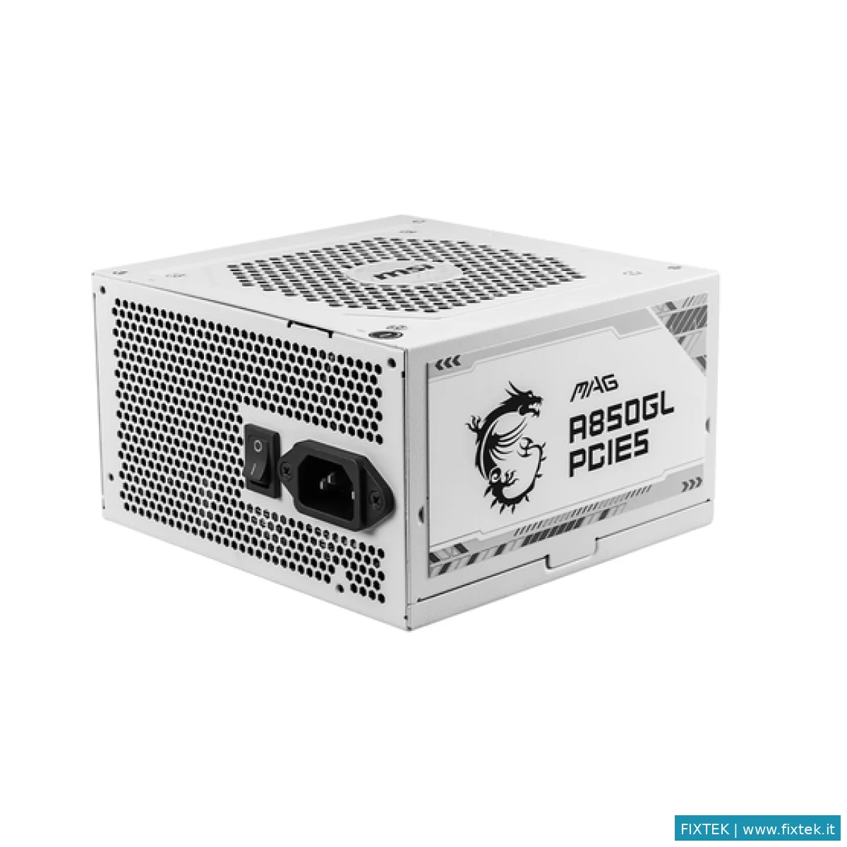 Alimentatori Msi Msi Alimentatore Mag A850Gl Pcie5, Eu, 850W, Fully-Modular, 80 Plus Gold White