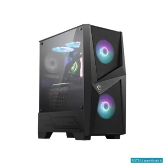 Case Msi Msi Case Atx Mid-Tower Mag Forge 100R, 7 Slot Hdd, 3X120MM