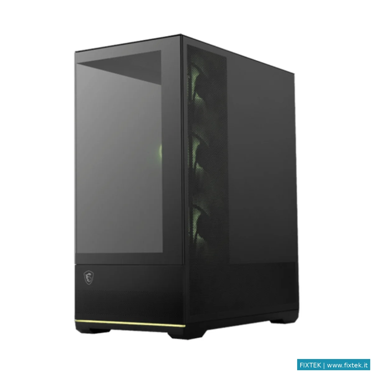 Case Msi Msi Case Nero, 2 Usb, 1TYPE-C, 3X120MM Argb Reverse Blade Fan, 1X120MM Argb Fan, Argb+Pwm C