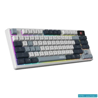 Tastiere Msi Msi Gk600 Blue Forge Keyboard Ita White Dark Blue25 Light