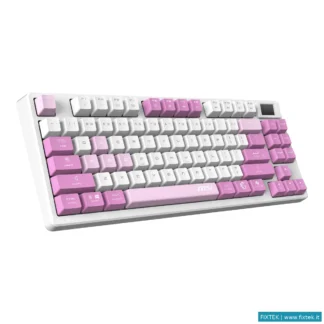 Tastiere Msi Msi Gk600 White Deep Purple Light Purple Forge Keyboard ,Ita