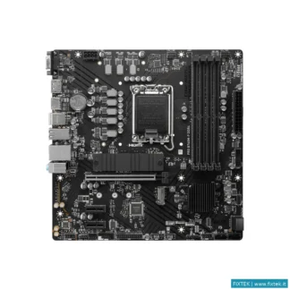 Mainboard Msi Msi Mb B760, Pro B760M-P, Lga 1700, 4DDR5, 1PCI-EX16, 2PCI-EX1, 2M.2, 4SATA3