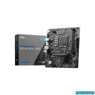 Mainboard Msi Msi Mb H610, Pro H610M-E Ddr5, Lga 1700, 2DD54, 1PCI-EX16,1PCI-EX1,1M.2 Gen4,4Sata3.0