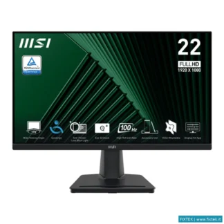 Monitor LED Msi Msi Monitor 21,5 LED VA 16:9 FHD 1MS 300 Cdm 100HZ, HDMI