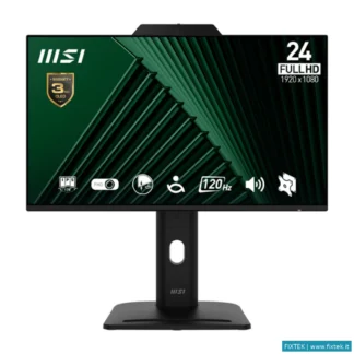 Monitor LED Msi Msi Monitor 23,8 LED IPS 16:9 FHD 120HZ 300 Cdm, Webcam, Pivot, Vga/Dp/Hdmi, Multime