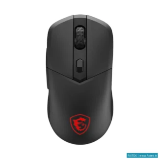 Mouse Msi Msi Mouse Versa 300 W Nero, Wireless, Ottico, 8000DPI,6 Pulsanti Con Rotella