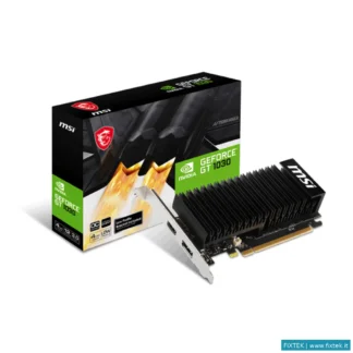 Schede Video Msi Msi VGA Geforce Gt 1030, Gt 1030 4GHD4 Lp Oc, 4GB Gddr4, Dp/Hdmi
