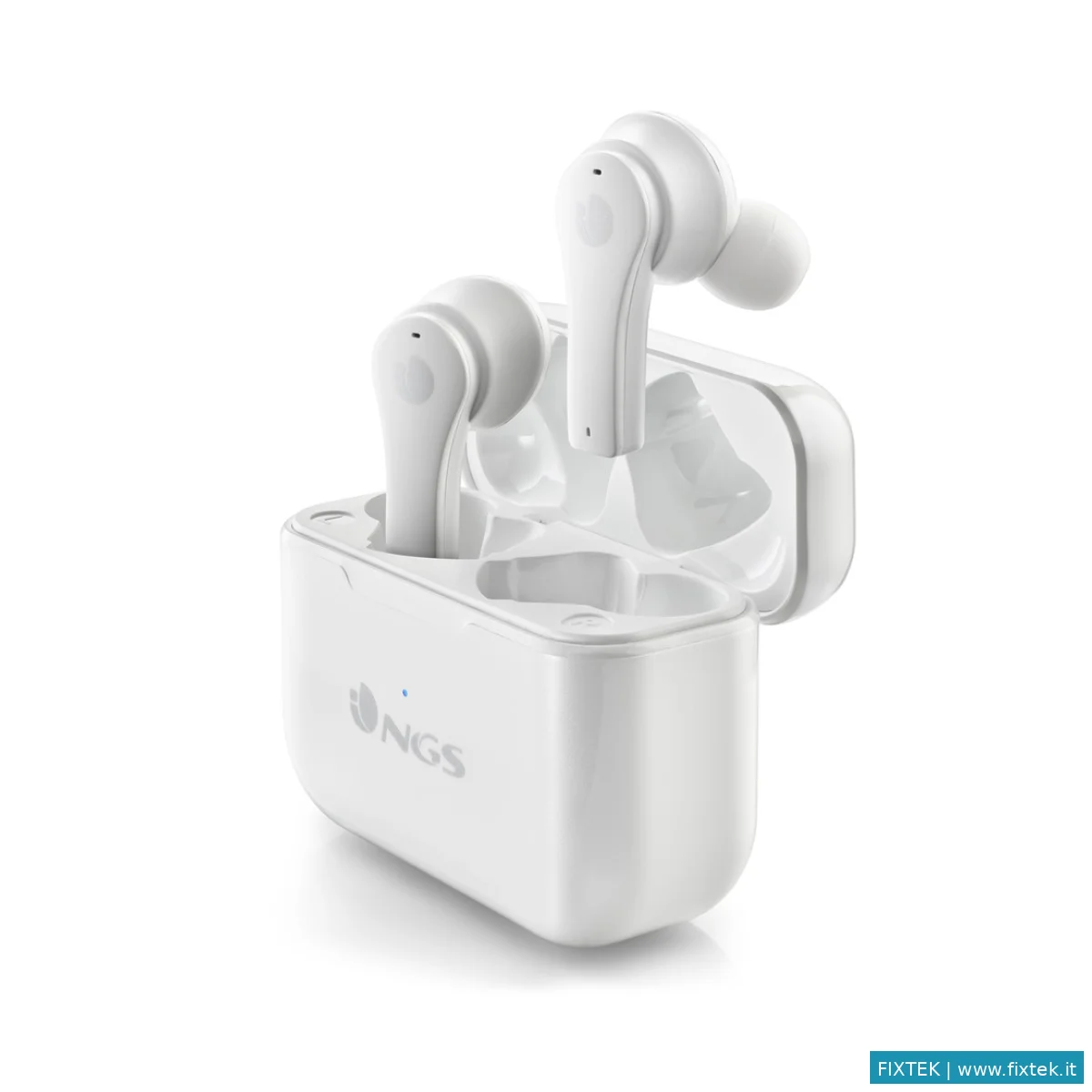Cuffie E Microfoni Ngs Ngs Auricolari Stereo Bluetooth 5.1 Artica Bloom + Base Di Ricarica + Touch S