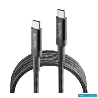 Cavi USB Ngs Ngs Cavo Di Ricarica Rapida Fino A 100W, Da USB C A USB C, Lunghezza 2 M