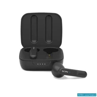 Cuffie E Microfoni Ngs Ngs Cuffie Black True Wireless Bluetooth 5.3 True Wireless Stereo
