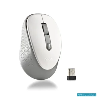 Mouse Ngs Ngs Mouse Wireless Bianco 2 Pulsanti E Rotella Di Scorrimento