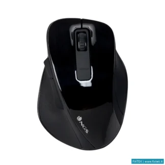 Mouse Ngs Ngs Mouse Wireless Ottico 5 Tasti Con Ricevitore Nano USB 800/1200/1600 Dpi