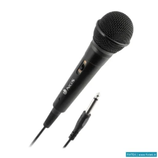 Cuffie E Microfoni Ngs Ngs Singer Fire: Microfono Dinamico, Microfono Con Cavo Da 3 Metri, Connessio
