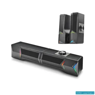 Accessori TV E Monitor Soundbar Ngs Ngs Soundbar 20W, Wireless Bt, Mic Input, Headset Output, Vol Co