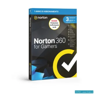 Antivirus Symantec Norton 360 For Gamers 2026 -Antitruffa- 3 Dispositivi 12 Mesi 50GB - It Box