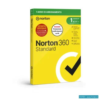 Antivirus Symantec Norton 360 Standard 2026 - Antitruffa- Attach 1 Dispositivo 12 Mesi 10GB - It Box