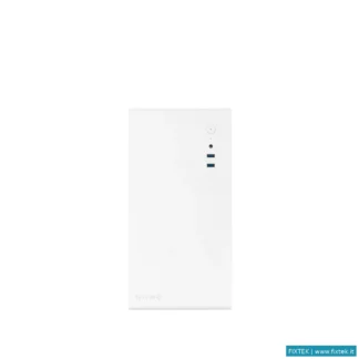 Case Nuwo Nuwo Case Office M-Atx Eguera A123 0.60Mm Spcc Usb3.0 80MM Front Metal Double Side Mesh Bi