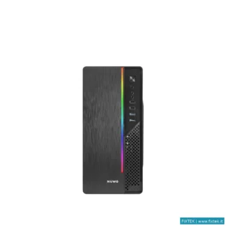 Case Nuwo Nuwo Case Office M-Atx Itak I603 0.40Mm Spcc Usb3.0/2.0 12CM Front Mesh Side Mesh Alimenta